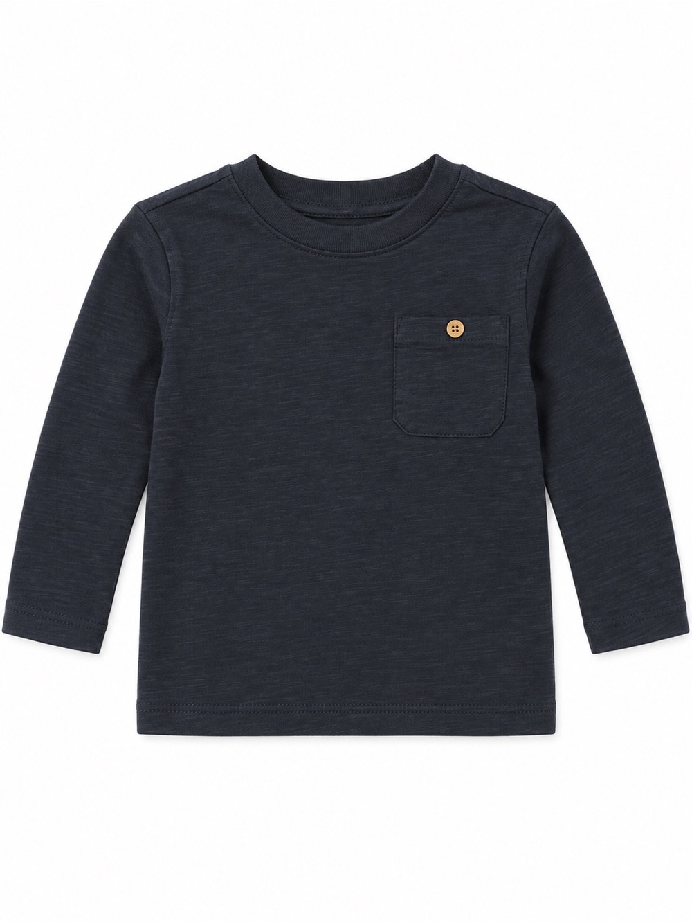 Old Navy Boys' Long-Sleeve Pocket Tee - Navy